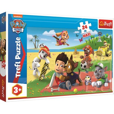 Trefl Puzzle 24 Maxi Zabawa na kocu