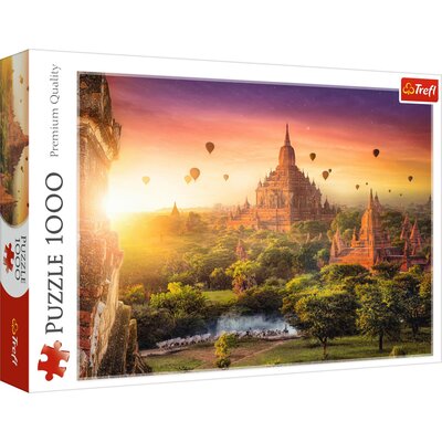 Trefl PAP Puzzle 1000 Starożytna świątynia Birma 10720 - PAP