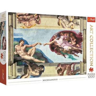 Trefl Stworzenie Adama. Puzzle, 1000 elementów