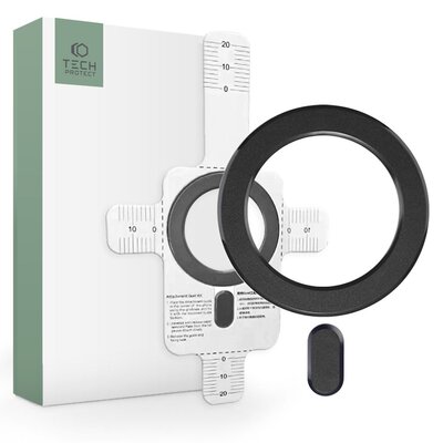 Blaszka TECH-PROTECT Magmat Magsafe Universal Magnetic Ring Czarny