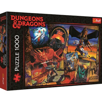 Puzzle 1000 Początki Dungeons & Dragons TREFL