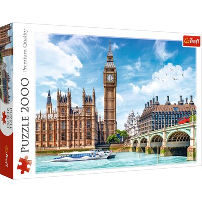Trefl Puzzle 2000 elementów - Big Ben Londyn Anglia GXP-788141