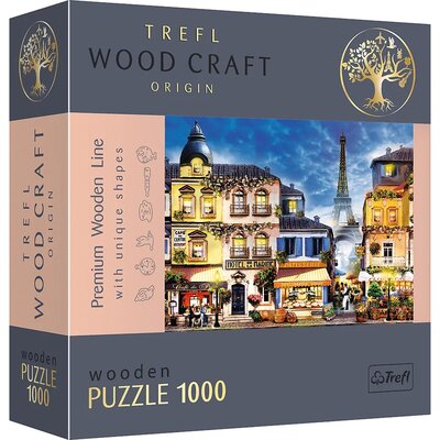 Trefl Puzzle drewniane 1000 Francuska uliczka