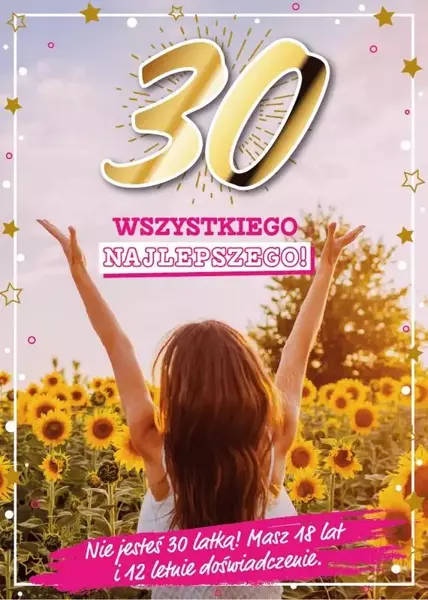 Karnet Urodziny 30 - Armin Style