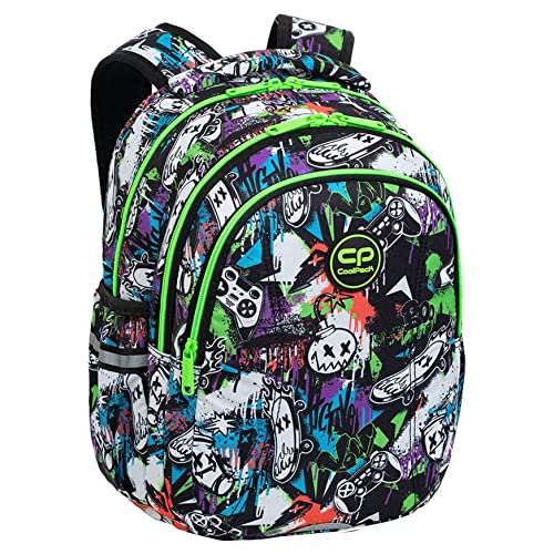 Coolpack Joy S Plecak szkolny Unisex dzieci, Peek A Boo, 39 x 28 x 17 cm, Designer