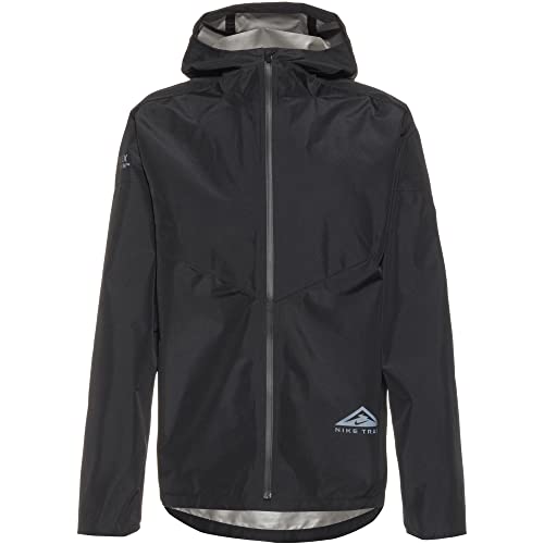 Nike DM4659-010 M NK Trail Jacket Gore-Tex Długi sweter Black/Dk Smoke Grey XL