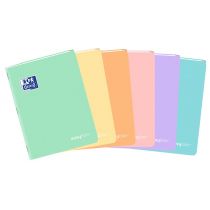 Zeszyt A5 Oxford PP easybook pastel kratka 60 kartek 8 szt.