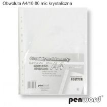 Penword Obwoluta A4 krystaliczna 80 mic 10 szt.