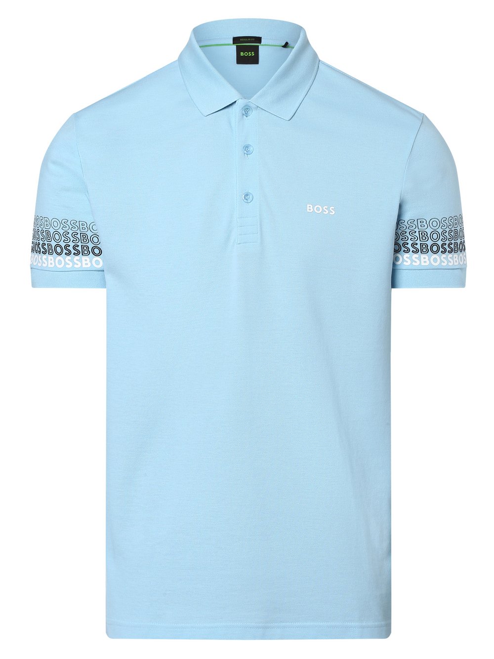 BOSS Green - Męska koszulka polo  Paddy 2, niebieski