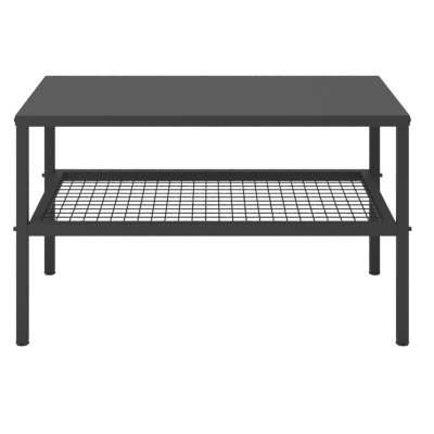 Stół LOFT do domu lub biura metalowy z kratą LOV 8