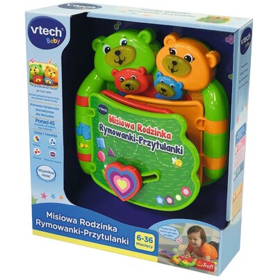 Vtech VTECH Misiowa Rodzinka Rymowanki-Przytulanki  OD 199 ZŁ! GXP-674570