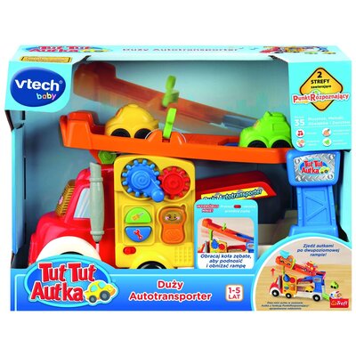 Vtech Duży Autotransporter Tut Tut Autka 61426