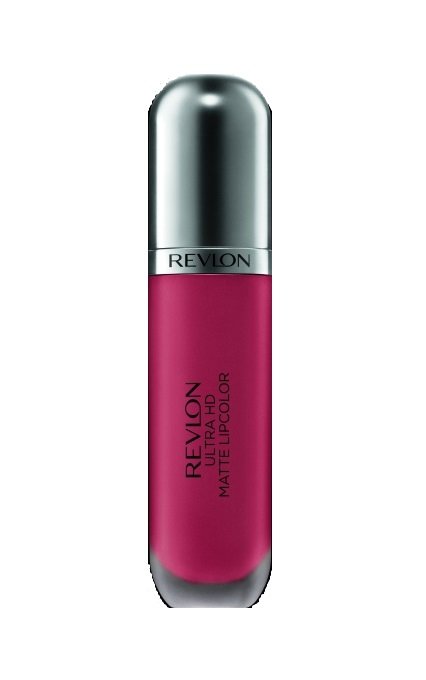Revlon Ultra HD Matte Lipstick, matowa płynna pomadka do ust 610 Addiction, 5,9 ml