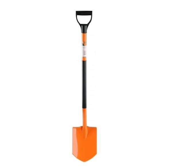 FLO Szpadel ostry z trzonkiem metalowym i uchwytem plastikowym DY 90cm 35810