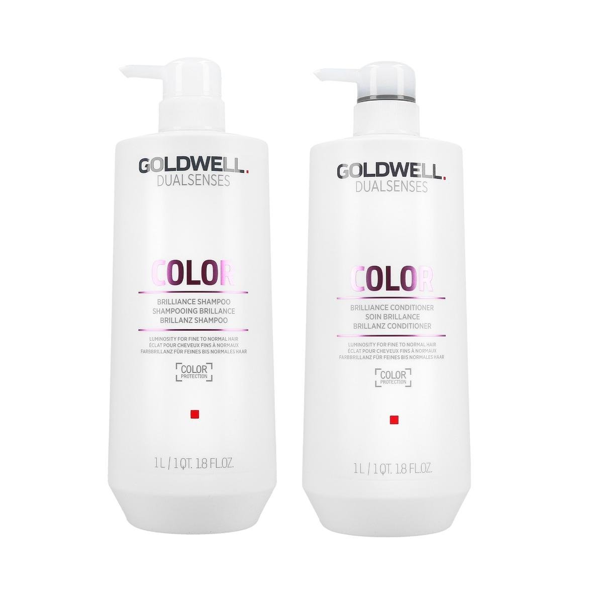 Goldwell DUALSENSES COLOR Szampon 1000 ml + Odżywka 1000 ml 0000052690