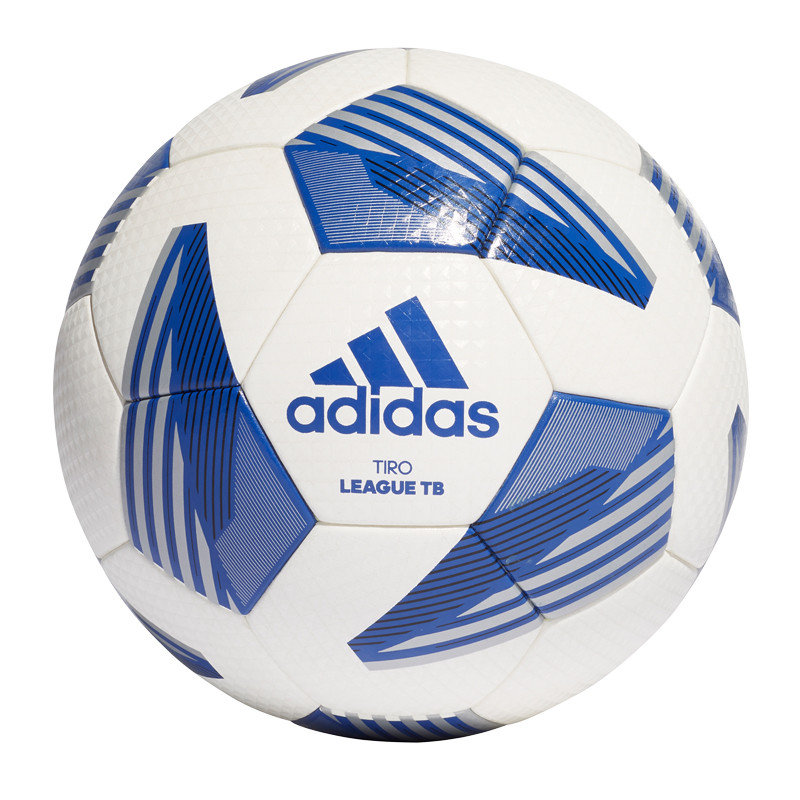 Adidas Piłka nożna Tiro League TB biało-niebieska FS0376 FS0376