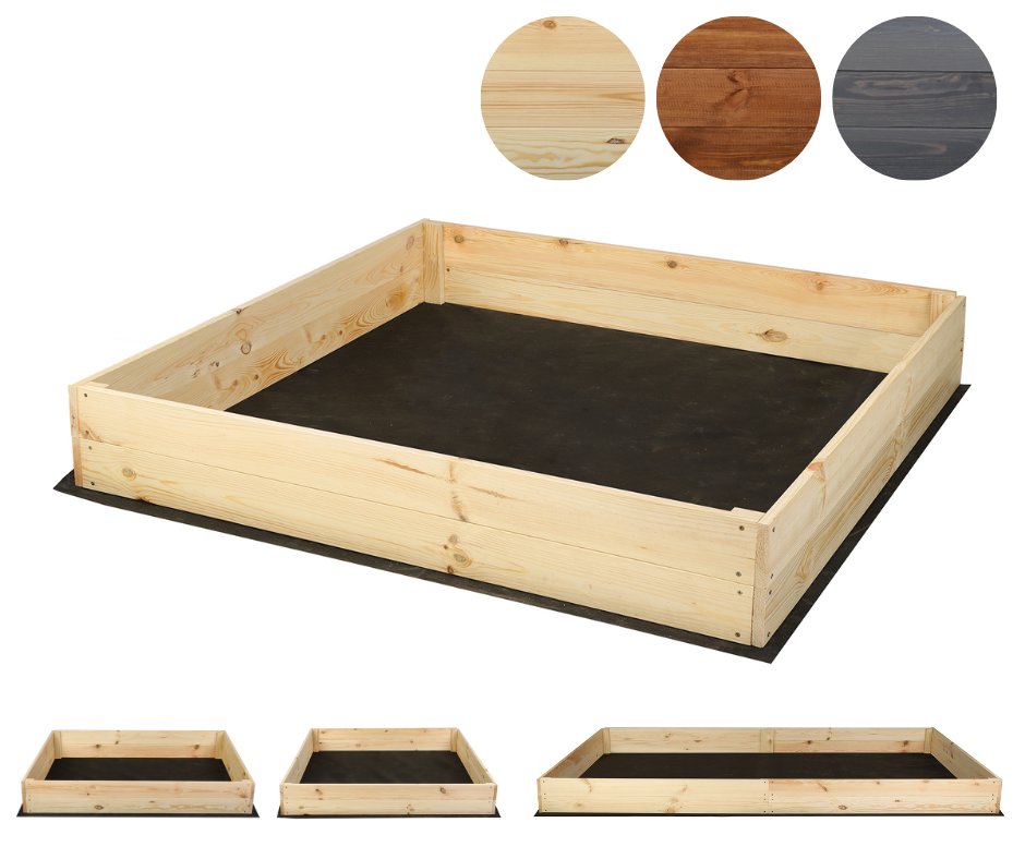 Skrzynia na warzywa XP06 /18x83x80 cm/ Naturalna / Wamar-Sosenka