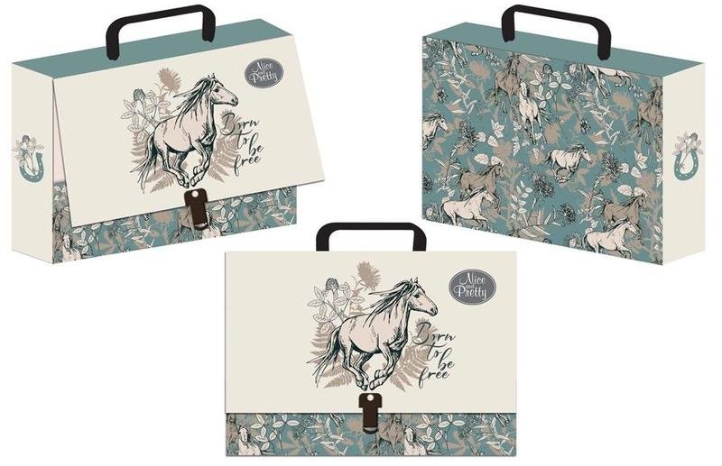 Teczka z rączką walizeczka Nice&Pretty - Beniamin