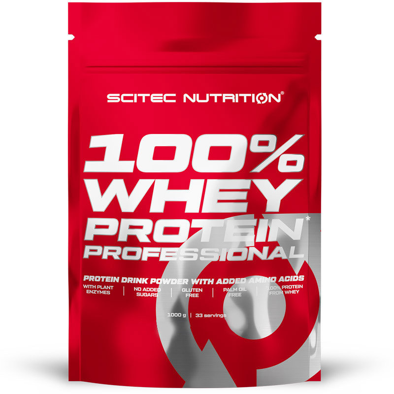 SCITEC 100% Whey Protein Professional 500g Strawberry White Chocolate