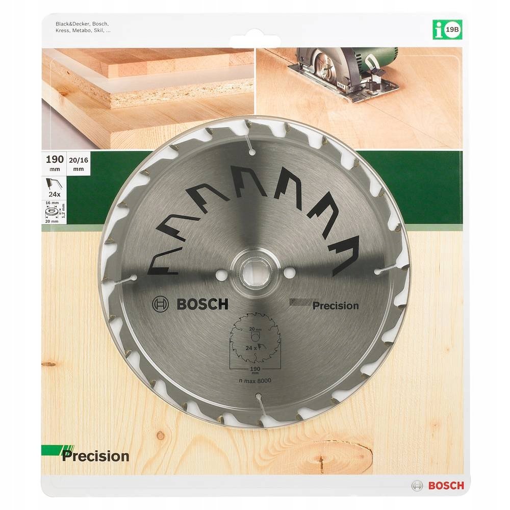 Bosch Tarcza do piły tarczowej PRECISION 2609256866 1