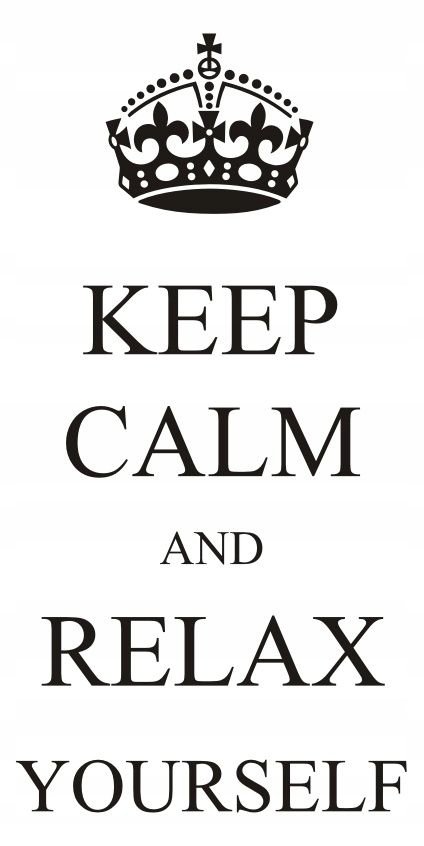 Napis na ścianę naklejka 150x75cm wybór koloru - Keep Calm and... - 85