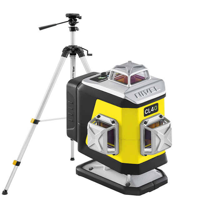 Laser krzyżowy CL4D-G + statyw SJJ-M1 EX