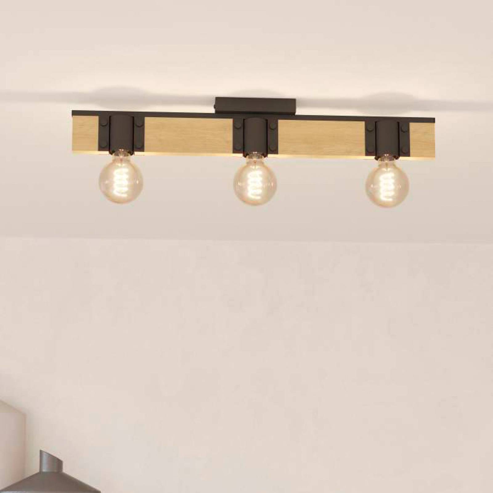 EGLO Bailrigg lampa sufitowa, 3-punktowa