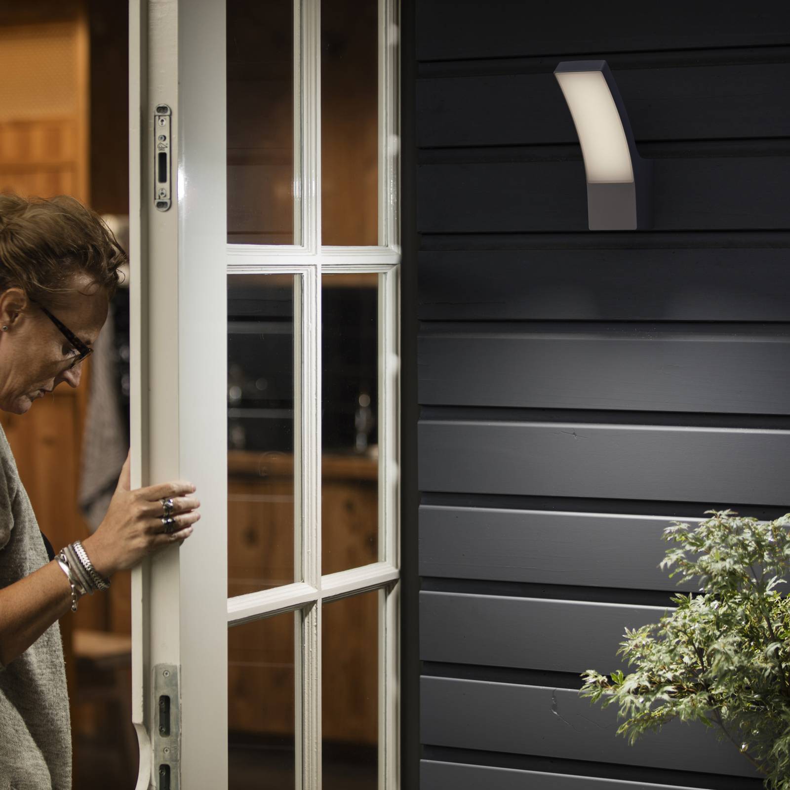 Philips Splay kinkiet LED antracyt 4 000 K