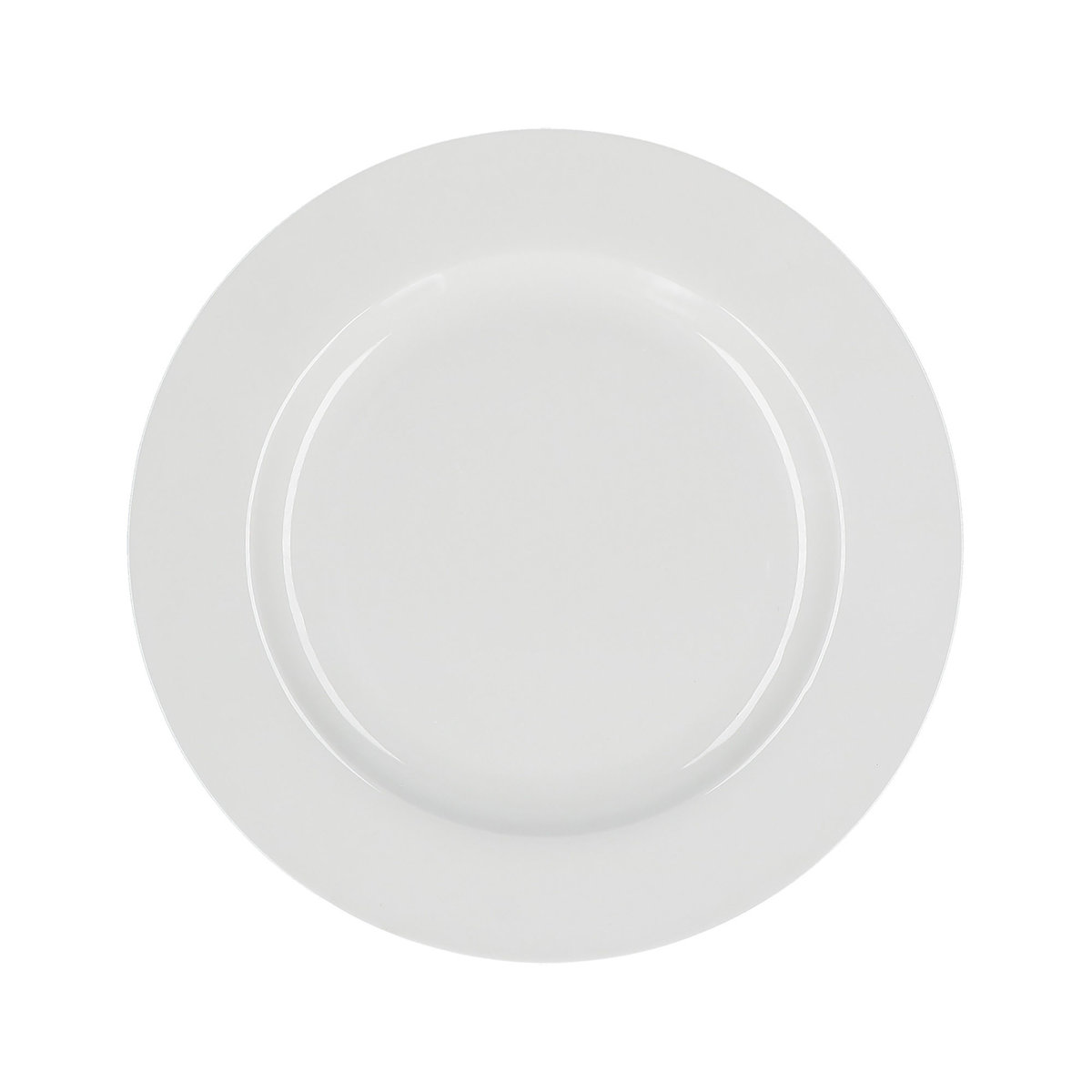 Zestaw 6 Talerzy Obiadowych Z Rantem 27 Cm Essenziale La Porcellana Bianca