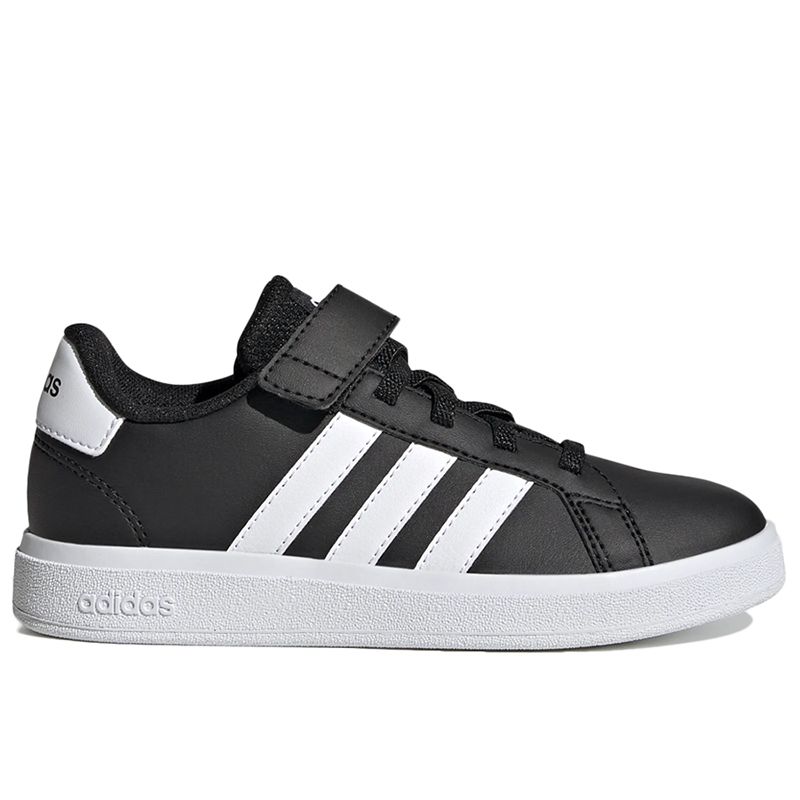 Buty adidas Grand Court Elastic Lace And Top Strap GW6513 - czarne