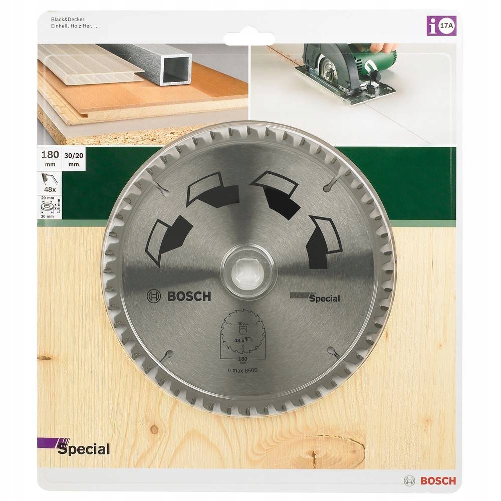Bosch Tarcza do piły tarczowej SPECIAL 2609256889 1