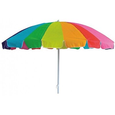 Parasol plażowy MIRPOL Rainbow Wielokolorowy