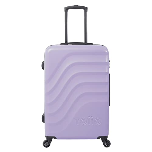 TOTTO - Walizka do wózka średniej wielkości w kolorze fioletowym: Styl i funkcjonalność w podróży, Fioletowy, Trolley cabina, Aerodynamiczny i futurystyczny design.