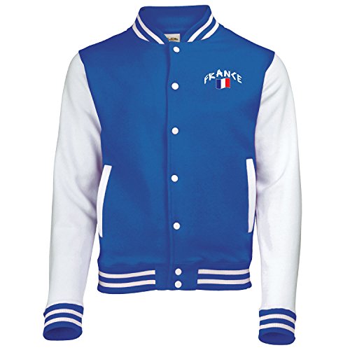 Supportershop kurtka Francja chłopięca NIEBIESKI 5-6 Years
