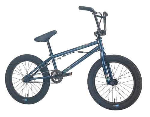 SIBMX Unisex młodzieżowy DUVEL 18 BMX, niebieski, 18,5