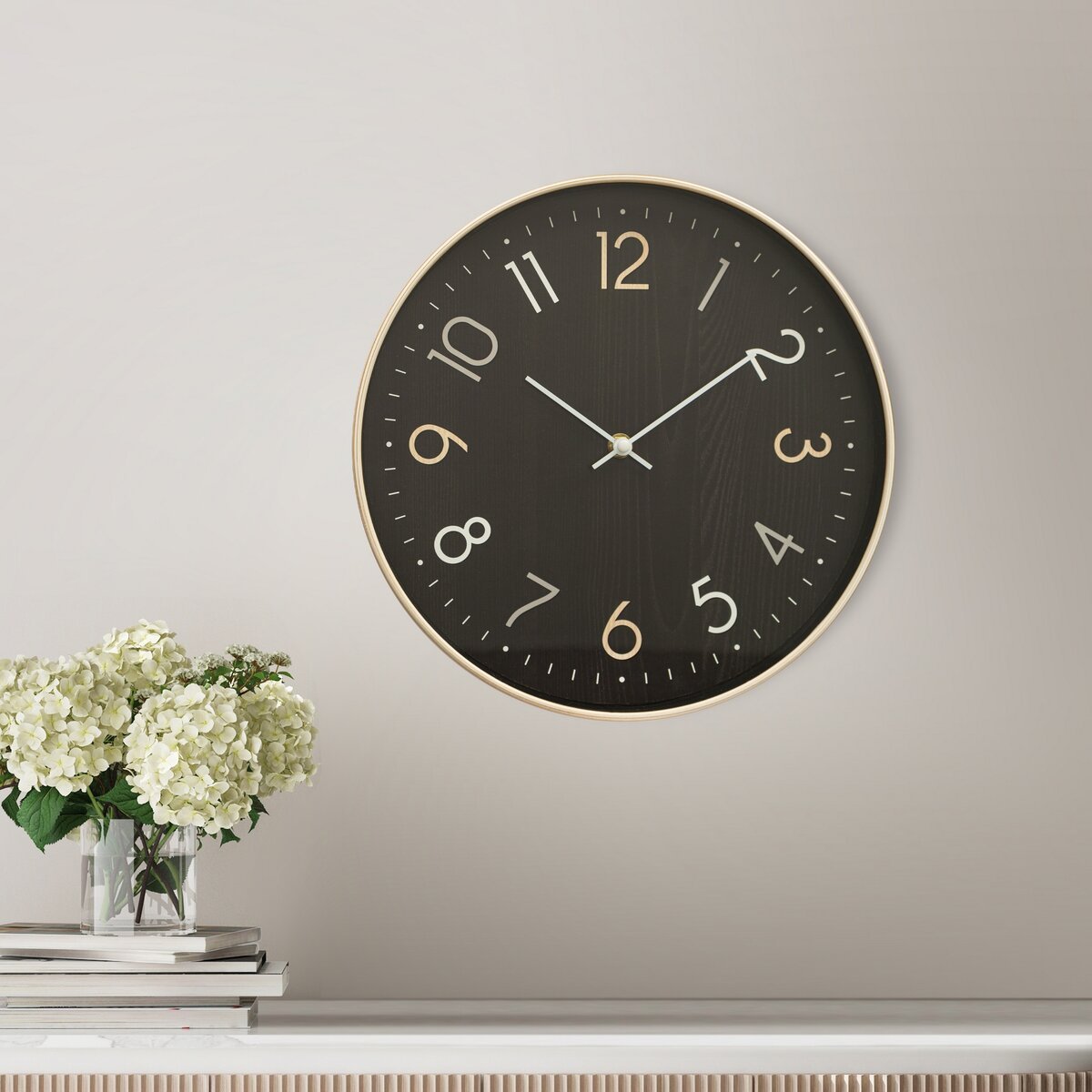 Zegar ścienny klasyczny, 30x30, na ścianę dekoracyjny
