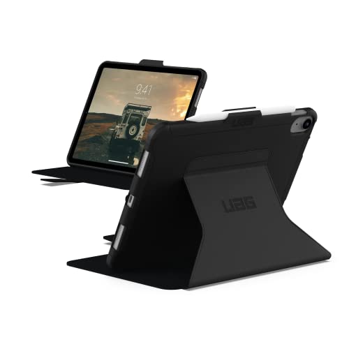 UAG Rugged Case for iPad 10.9 (10th Gen 2022) - Scout Folio Black