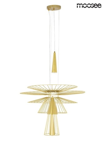 Lampa wisząca MOOSEE SESTO złota