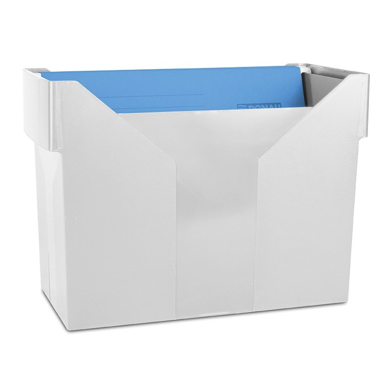 Donau Mini archiwum z 5 teczkami, plastikowe, szare 7422001PL-13