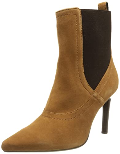 Geox Damskie botki D Faviola B, koniak, 36.5 EU