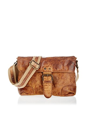 LandLeder Rugged-Hide natural - Casualbag -JANTJEL- torba na ramię unisex, Braun, 29x21x9 cm