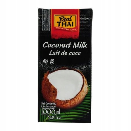 Real Thai Kokosowe mleczko ekstr. 85% (19% tł) UHT 1 l