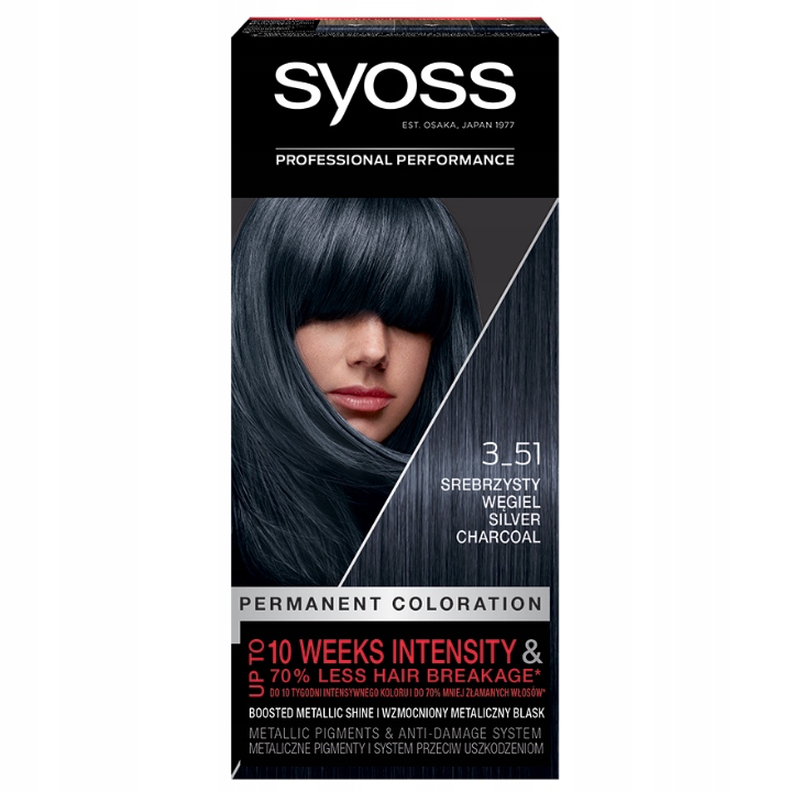 Syoss Permanent Coloration 9-5 Mroźny Perłowy Blond Permanent Coloration 9-5 Mroźny Perłowy Blond