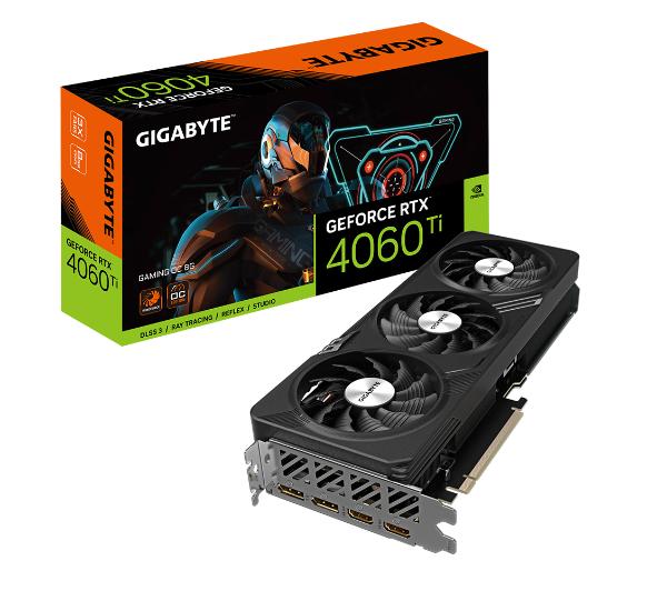 Gigabyte GeForce RTX 4060 Ti GAMING OC - 8GB - GDDR6 - 128bit