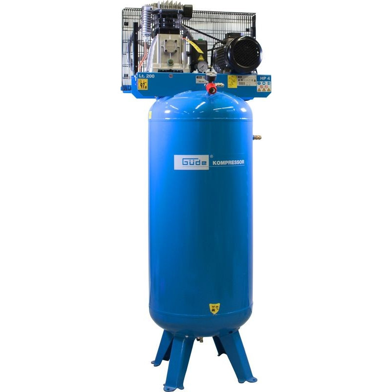 Güde Sprężarka pionowa 3000 W 10 bar 200 litrów 480/10/200 ST 1747