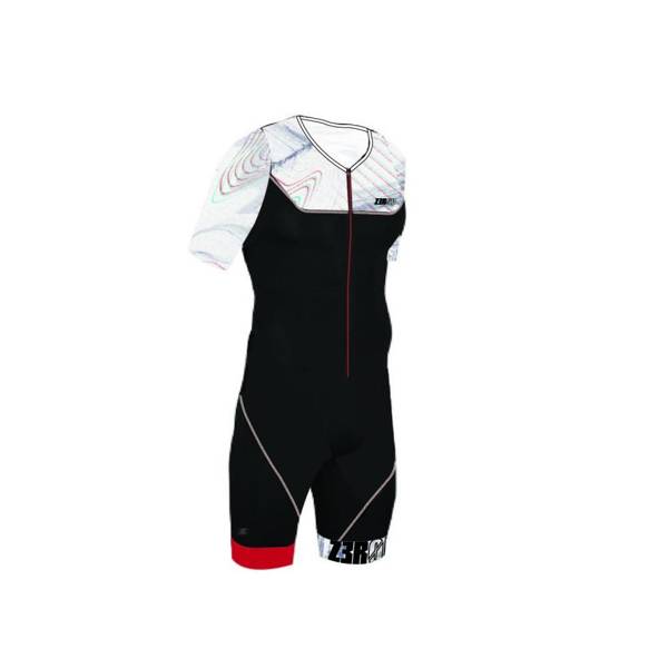 ZEROD Strój triathlonowy męski START TTSUIT noisy glitch