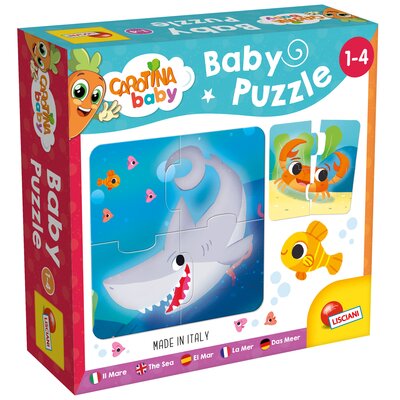 Lisciani Carotina Baby Puzzle Zwierzęta morskie 80069