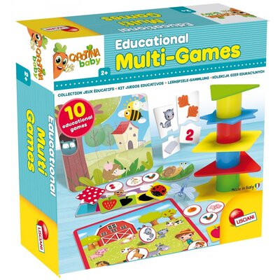 Lisciani Giochi Carotina Baby Kolekcja gier edukacyjnych