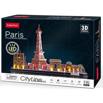 Cubicfun Puzzle 3D Paryż