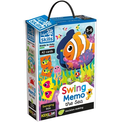 Lisciani Giochi Life Skills Memo morskie zwierzęta Nowa